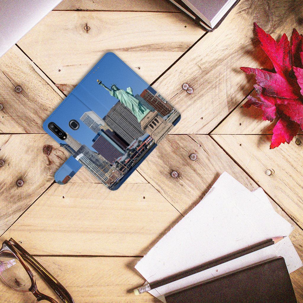 Samsung Galaxy A20s Flip Cover Vrijheidsbeeld
