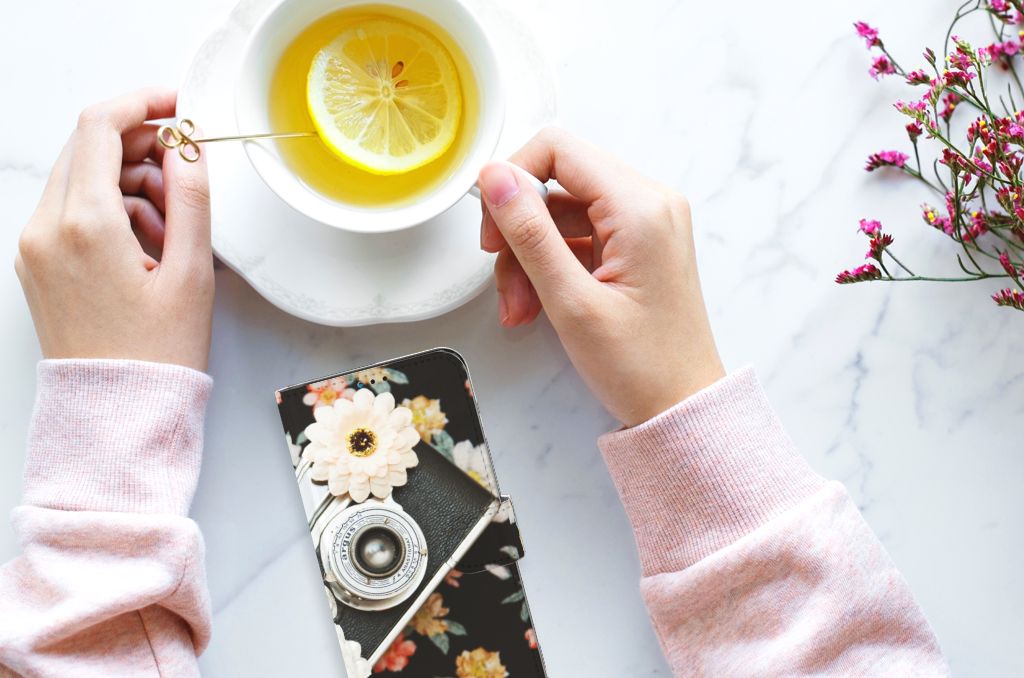 Motorola Moto G9 Play | E7 Plus Telefoonhoesje met foto Vintage Camera