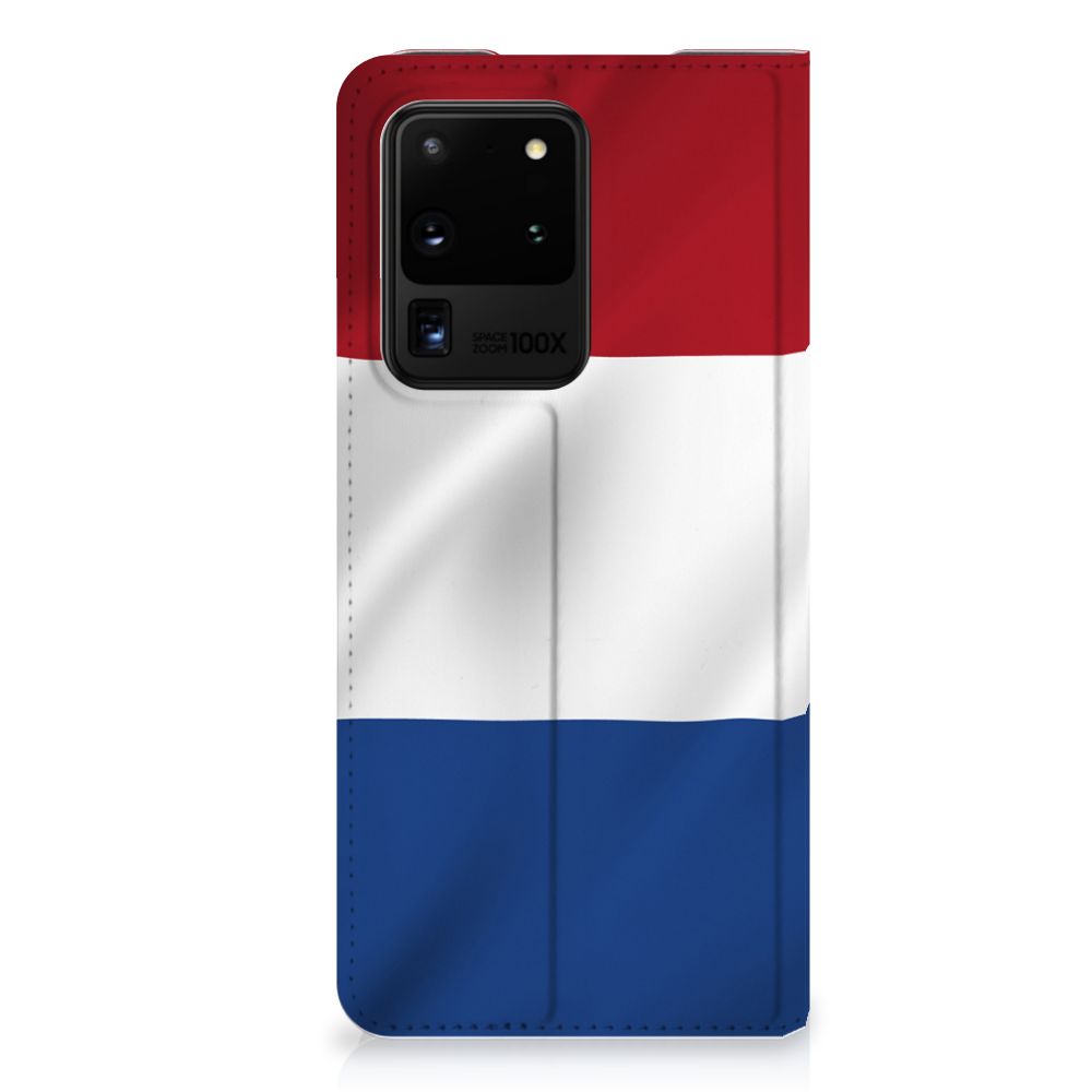 Samsung Galaxy S20 Ultra Standcase Nederlandse Vlag - B2C Telecom