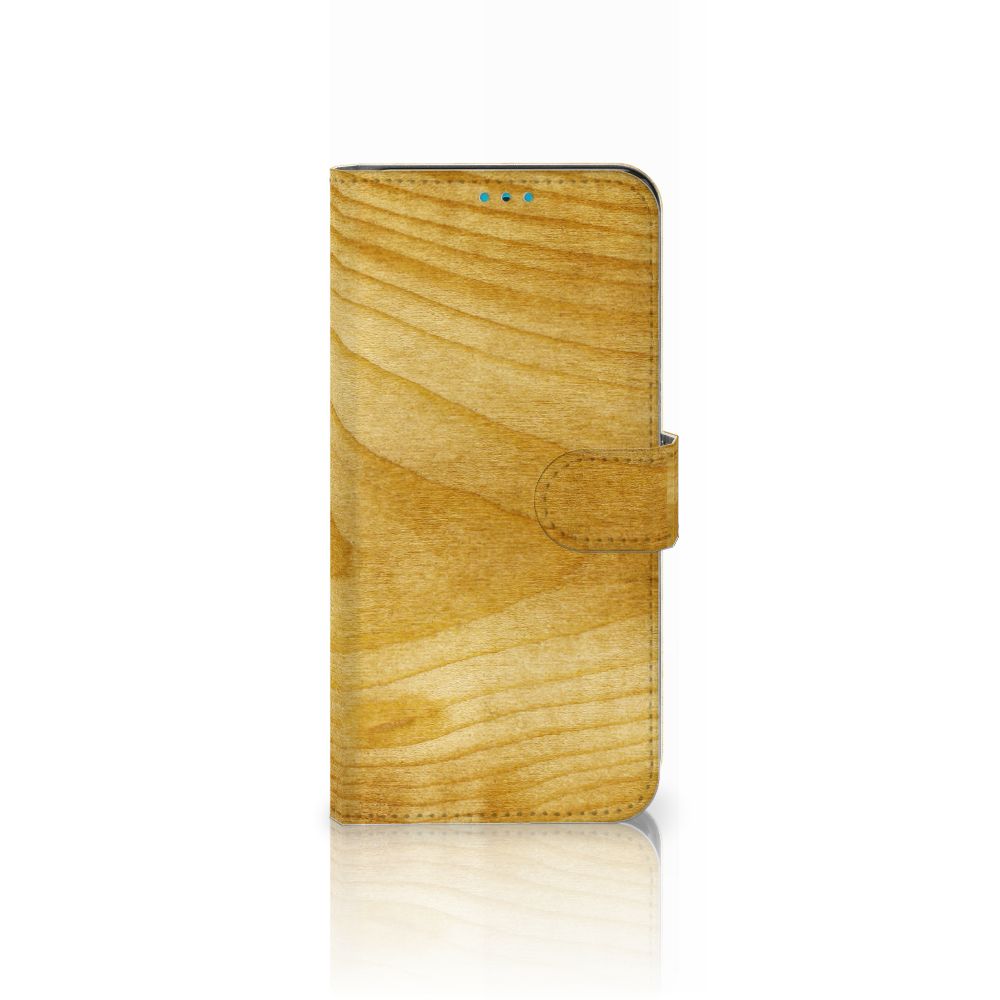 Samsung Galaxy A53 Book Style Case Licht Hout