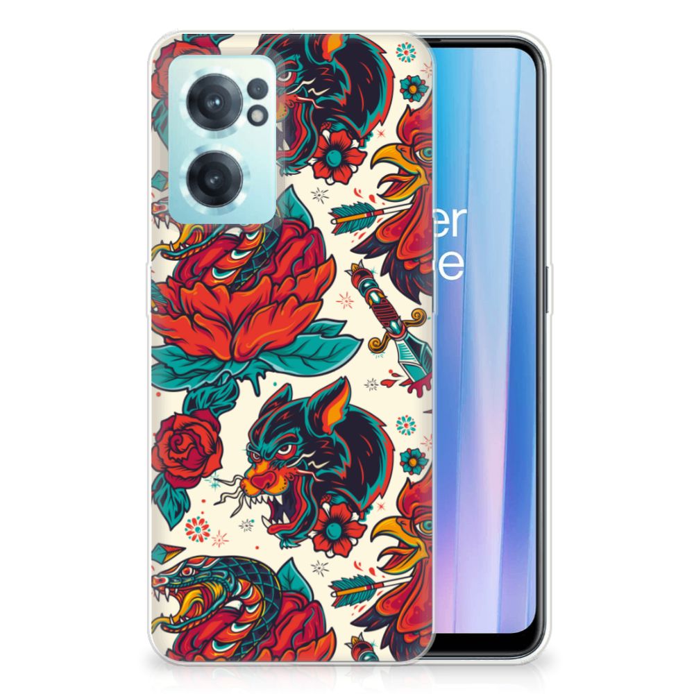Siliconen Hoesje met foto voor OnePlus Nord CE 2 5G Old Skool B2C Telecom