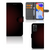 Xiaomi Redmi Note 11 Pro 5G/4G Telefoon Hoesje Geruit Rood met ruimte voor 3 pasjes aan beide zijden bedrukt.