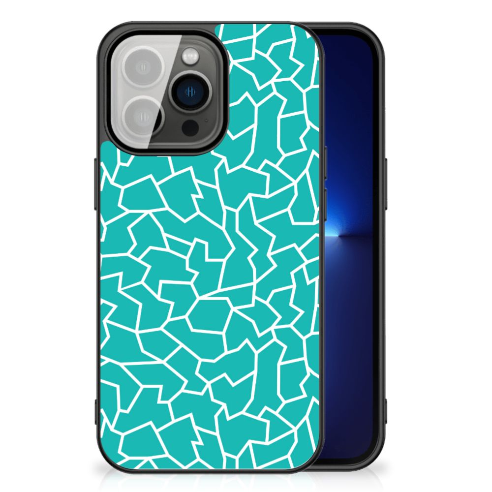 iPhone 13 Pro Leuk Telefoonhoesje Cracks Blue B2C Telecom