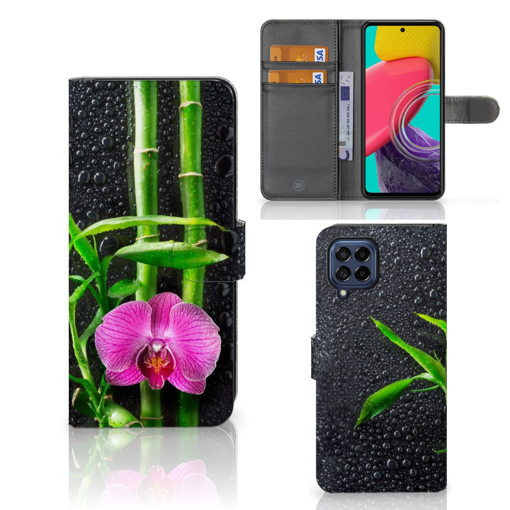 Samsung Galaxy M53 Hoesje Orchidee