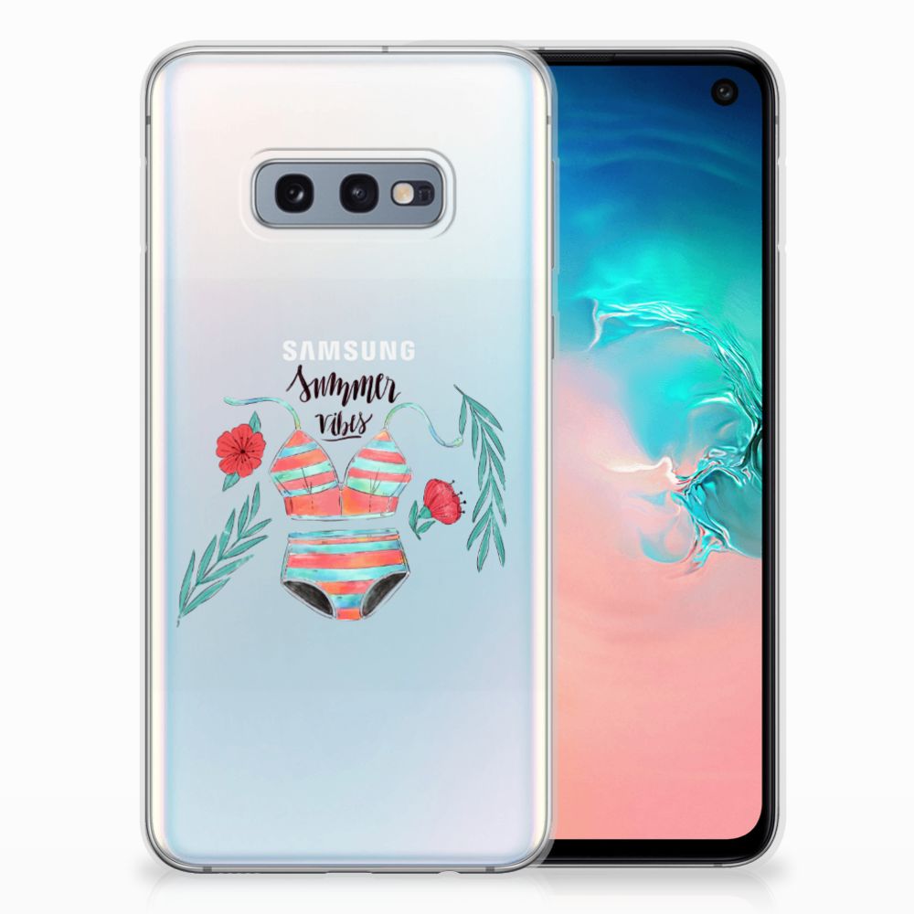 Samsung Galaxy S10e Telefoonhoesje met Naam Boho Summer