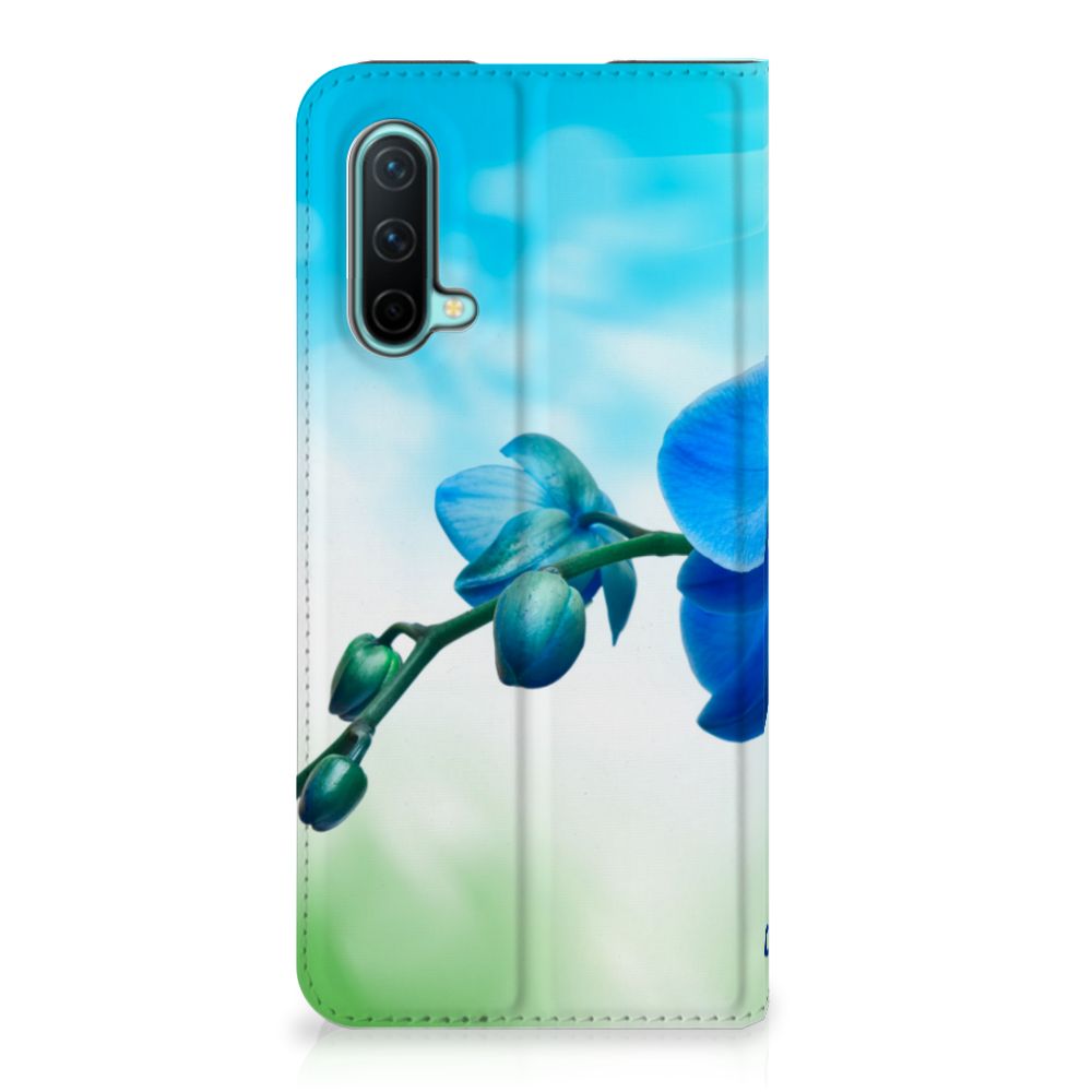 OnePlus Nord CE 5G Smart Cover Orchidee Blauw - Cadeau voor je Moeder - B2C Telecom