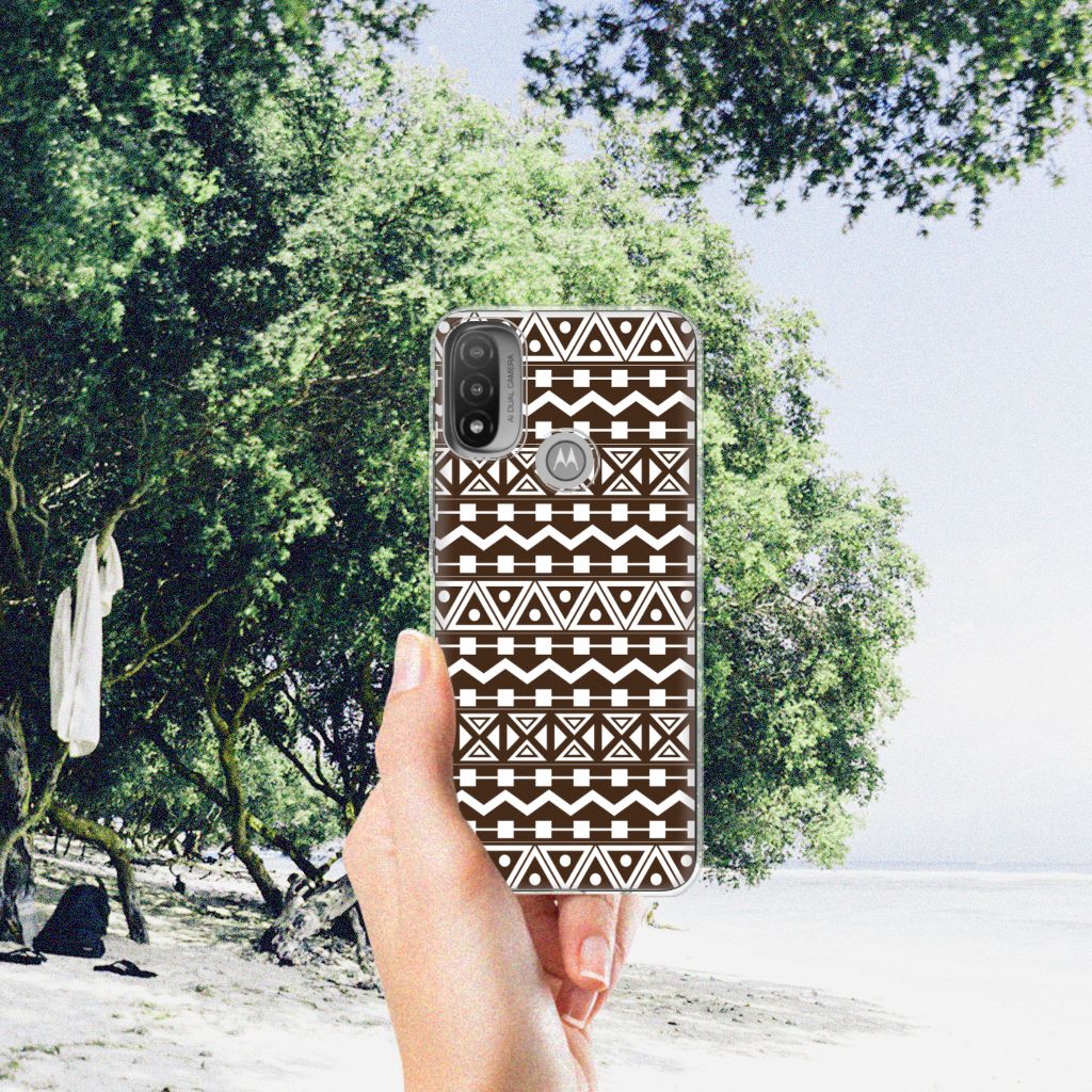 Motorola Moto E20 | E40 TPU bumper Aztec Brown B2C Telecom