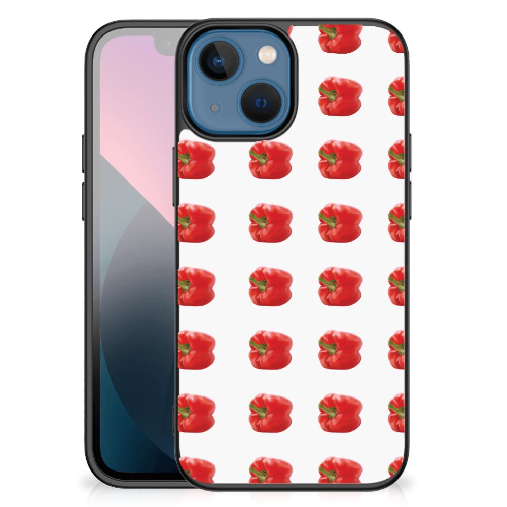 Apple iPhone 13 mini Back Cover Hoesje Paprika Red B2C Telecom