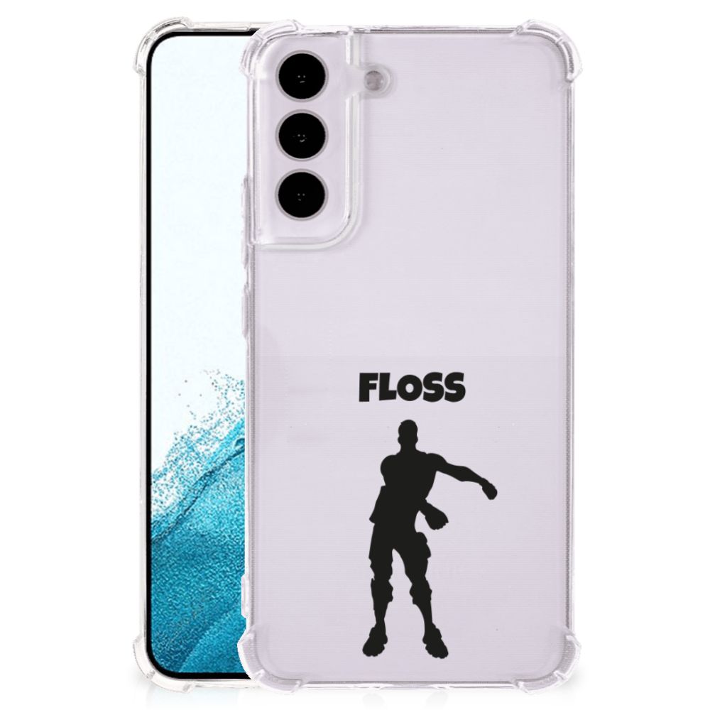 Samsung Galaxy S22 Stevig Bumper Hoesje Floss