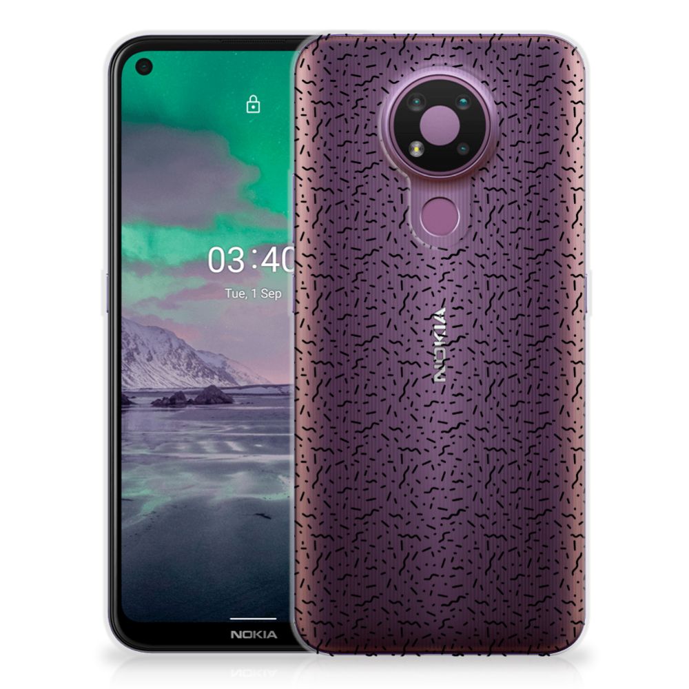 Nokia 3.4 TPU bumper Stripes Dots B2C Telecom