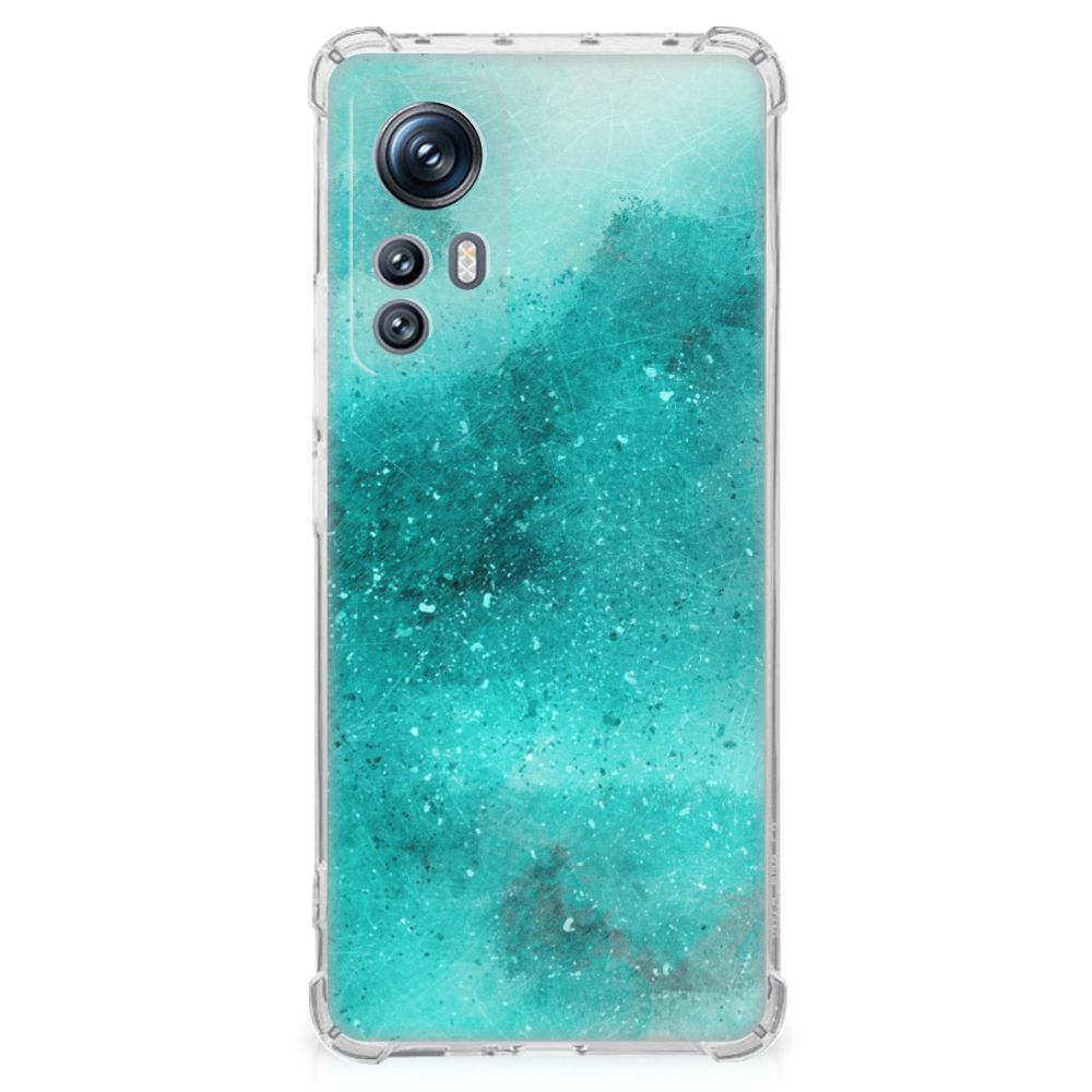 Back Cover Xiaomi 12 | 12x Painting Blue