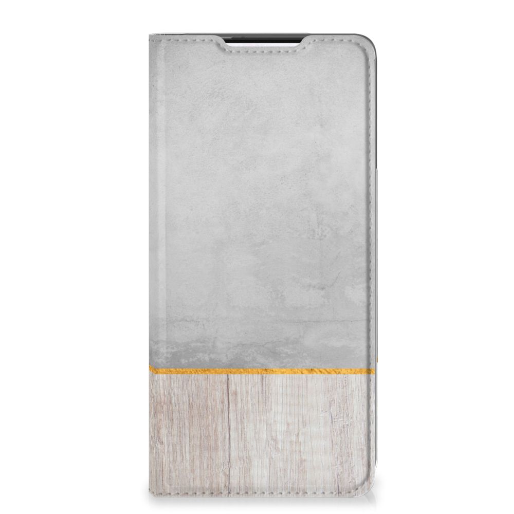 Samsung Galaxy S21 Plus Book Wallet Case Wood Concrete - B2C Telecom