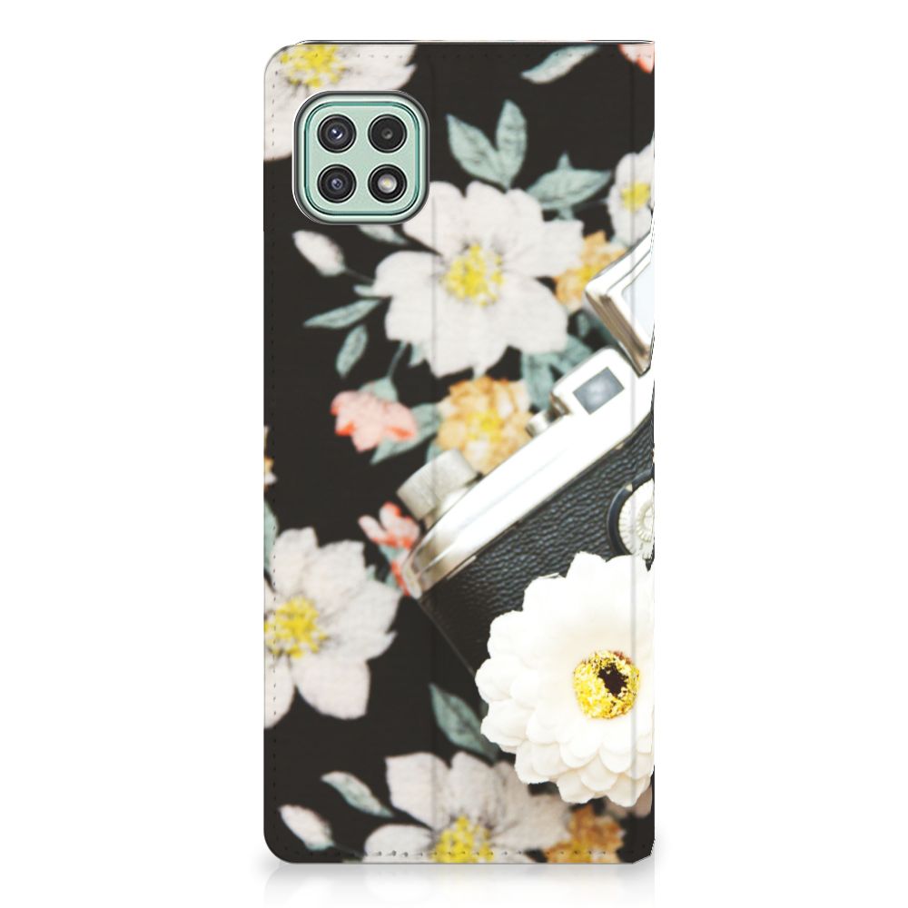 Samsung Galaxy A22 5G Stand Case Vintage Camera - B2C Telecom