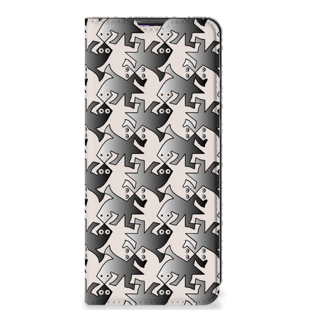 Samsung Galaxy A31 Hoesje maken Salamander Grey - B2C Telecom