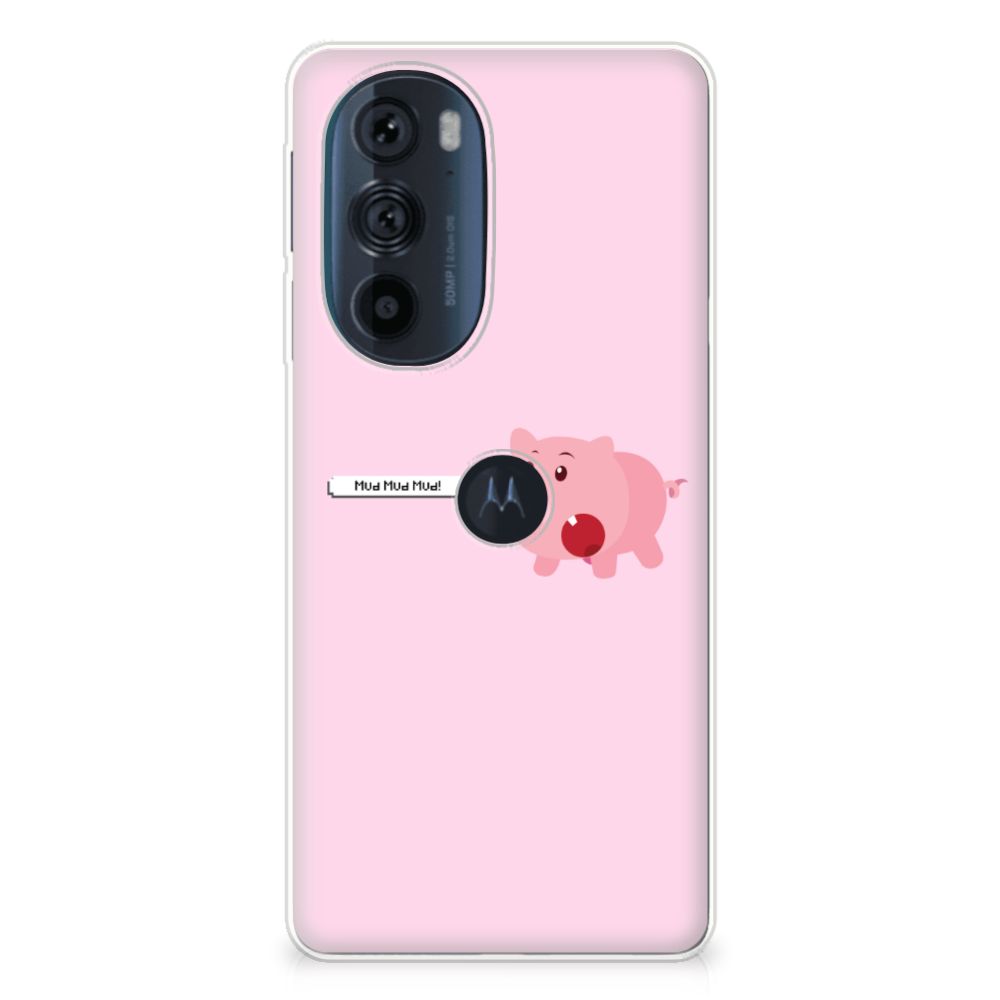 Motorola Edge 30 Pro Telefoonhoesje met Naam Pig Mud B2C Telecom