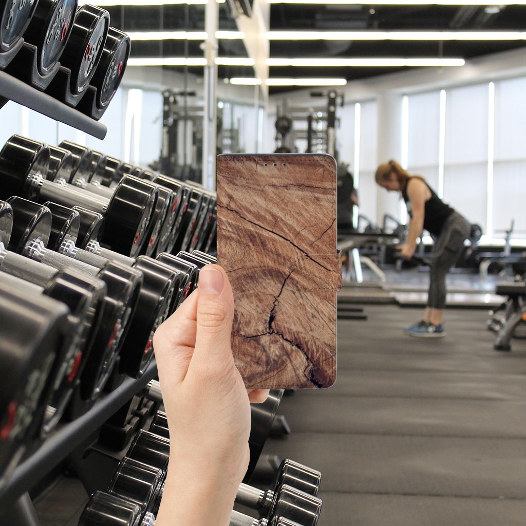 Samsung Xcover Pro Book Style Case Tree Trunk