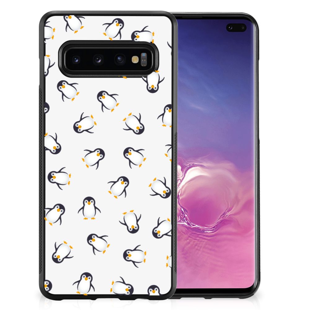 Bumper Case voor Samsung Galaxy S10+ Pinguïn