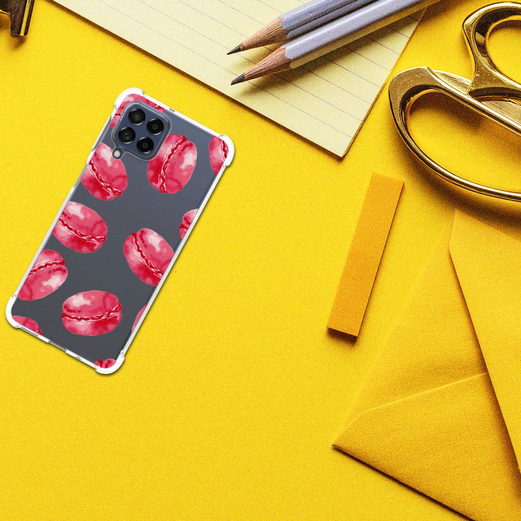 Samsung Galaxy M53 Beschermhoes Pink Macarons B2C Telecom