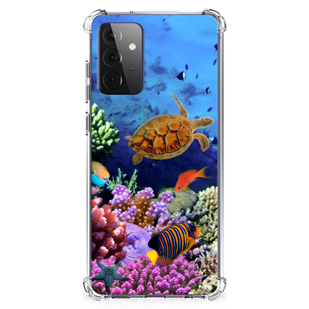 Samsung Galaxy A72 4G/5G Case Anti-shock Vissen