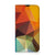 iPhone 13 Pro Stand Case Polygon Color met kleurrijk abstract design in geometrische vormen.