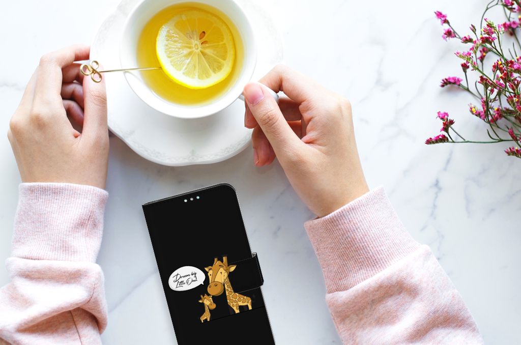 Samsung Galaxy A41 Leuk Hoesje Giraffe