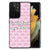 Samsung Galaxy S21 Ultra Telefoon Hoesje Flowers Pink DTMP