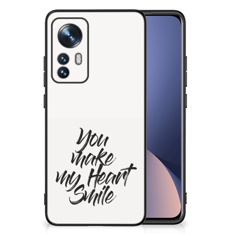 Xiaomi 12 | 12X Telefoon Hoesje met tekst Heart Smile