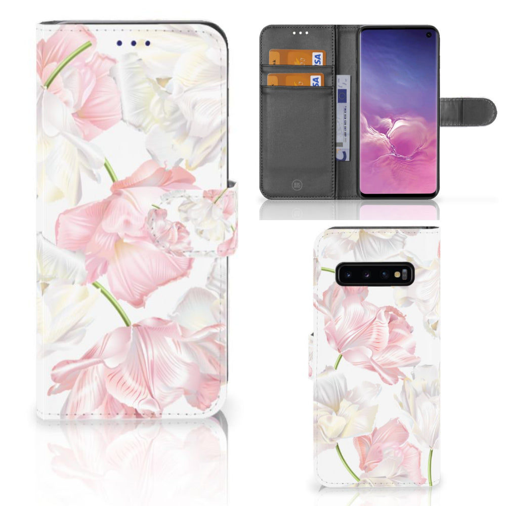 Samsung Galaxy S10 Hoesje Lovely Flowers