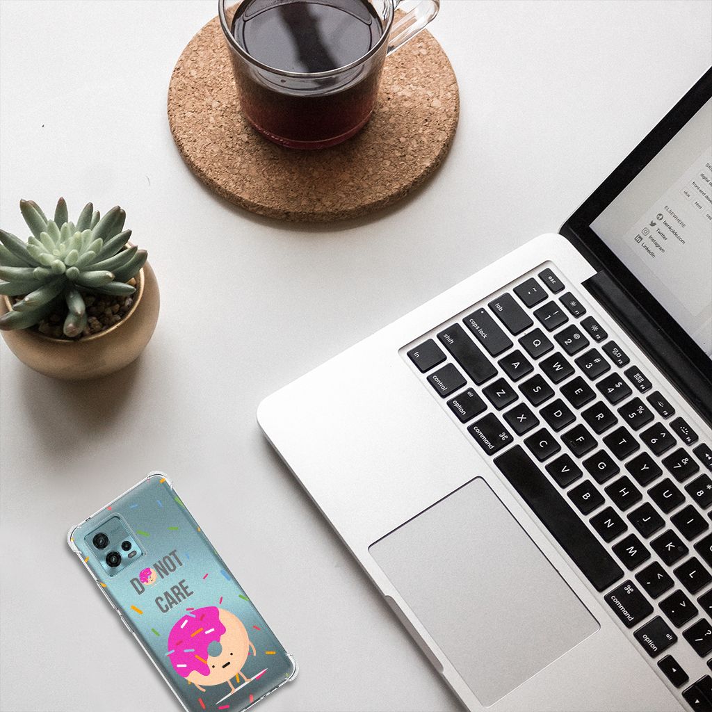 otorola Moto G72 Beschermhoes Donut Roze B2C Telecom