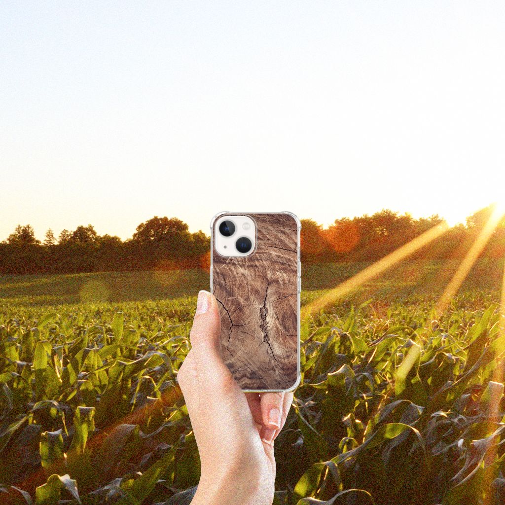 iPhone 13 mini Stevig Telefoonhoesje Tree Trunk - B2C Telecom