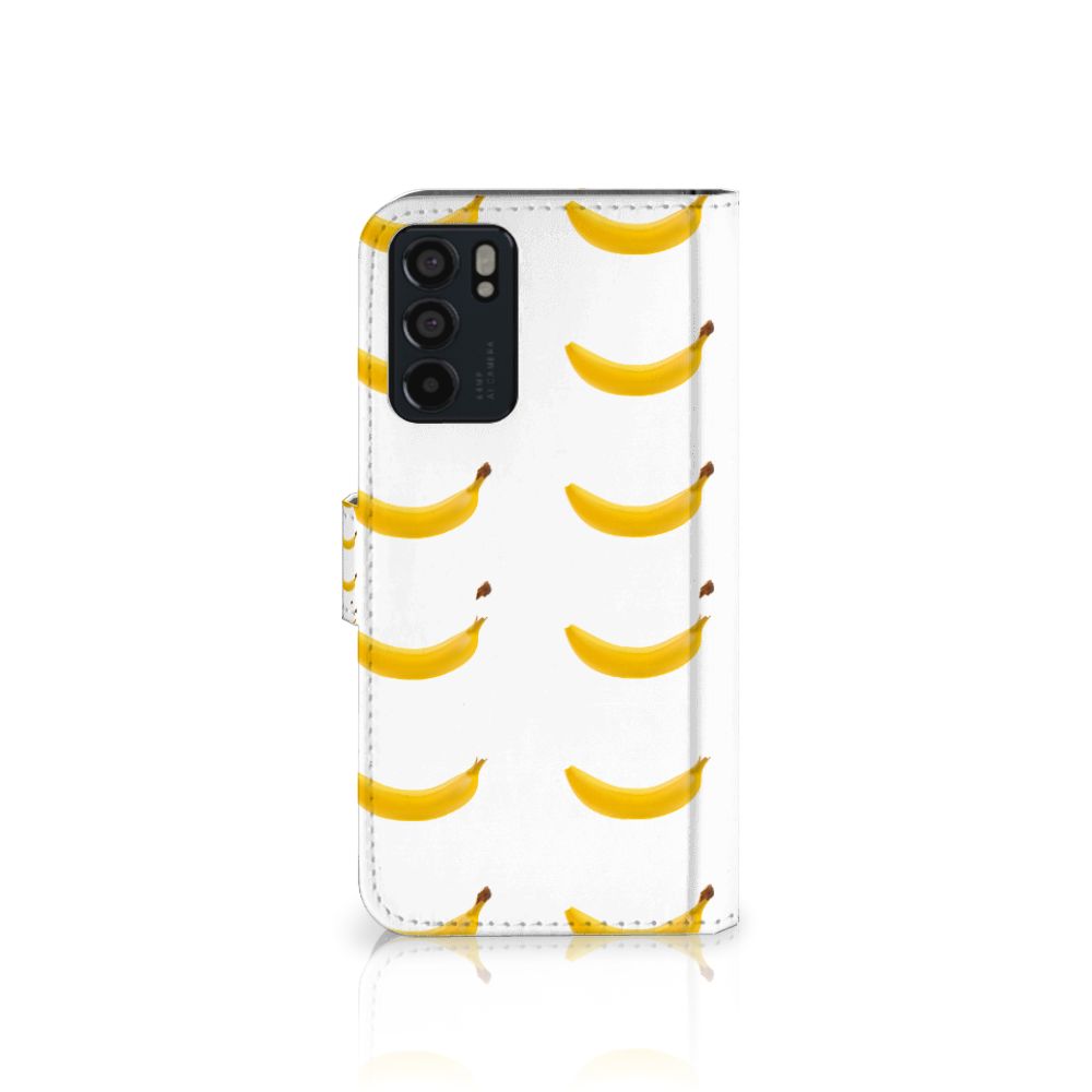 OPPO Reno6 5G Book Cover Banana
