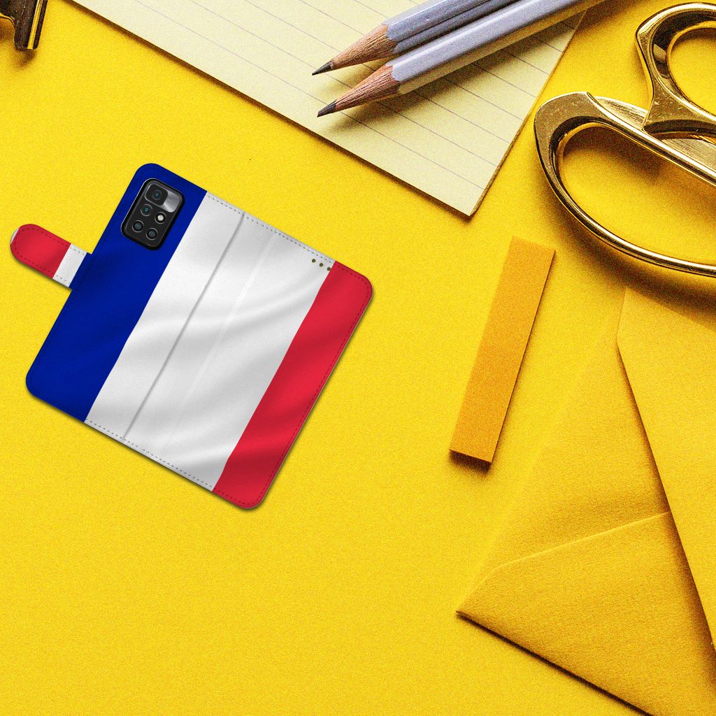 Xiaomi Redmi 10 Bookstyle Case Frankrijk