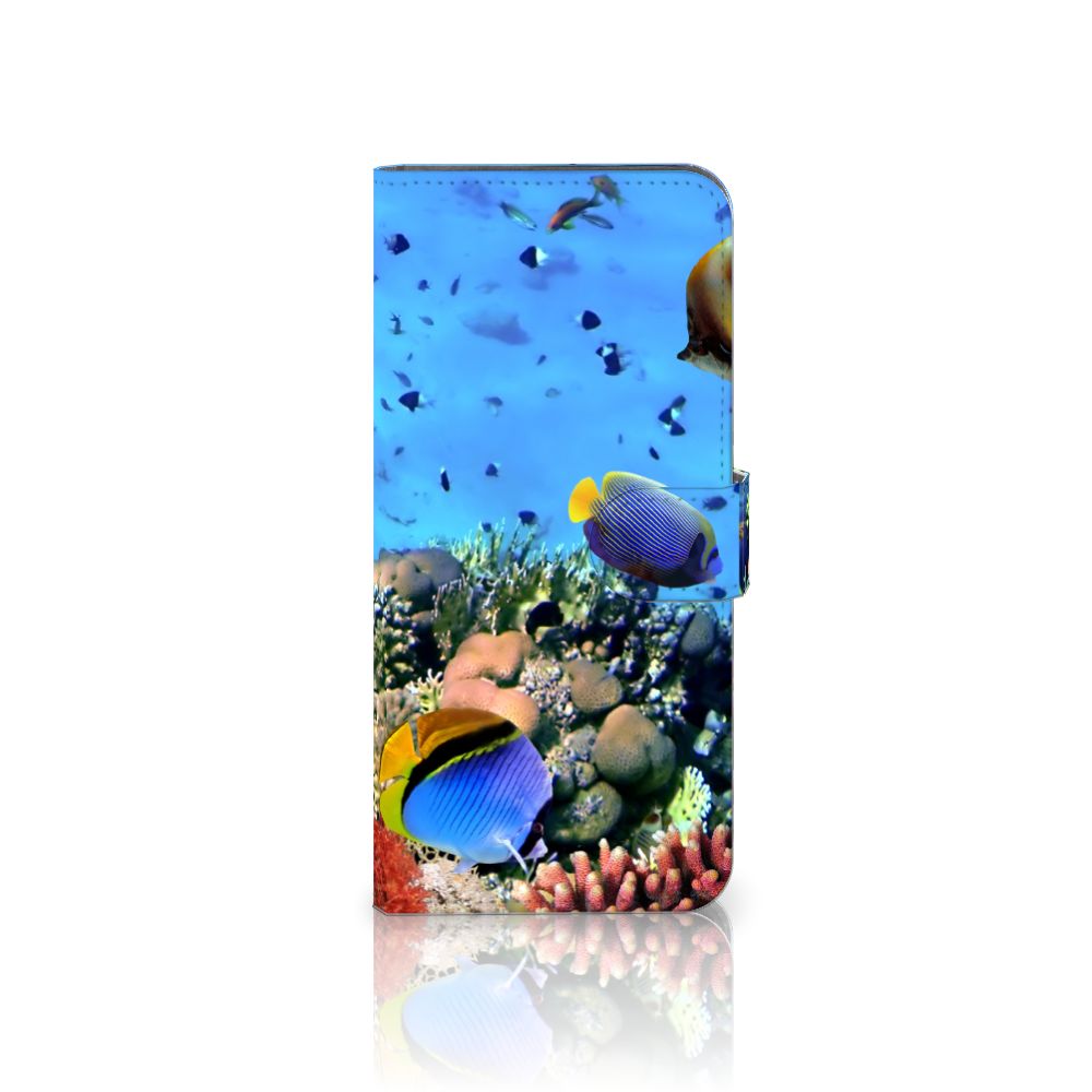Motorola Edge 20 Lite Telefoonhoesje met Pasjes Vissen