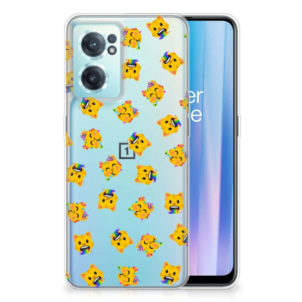 TPU bumper voor OnePlus Nord CE 2 5G Katten Emojis B2C Telecom