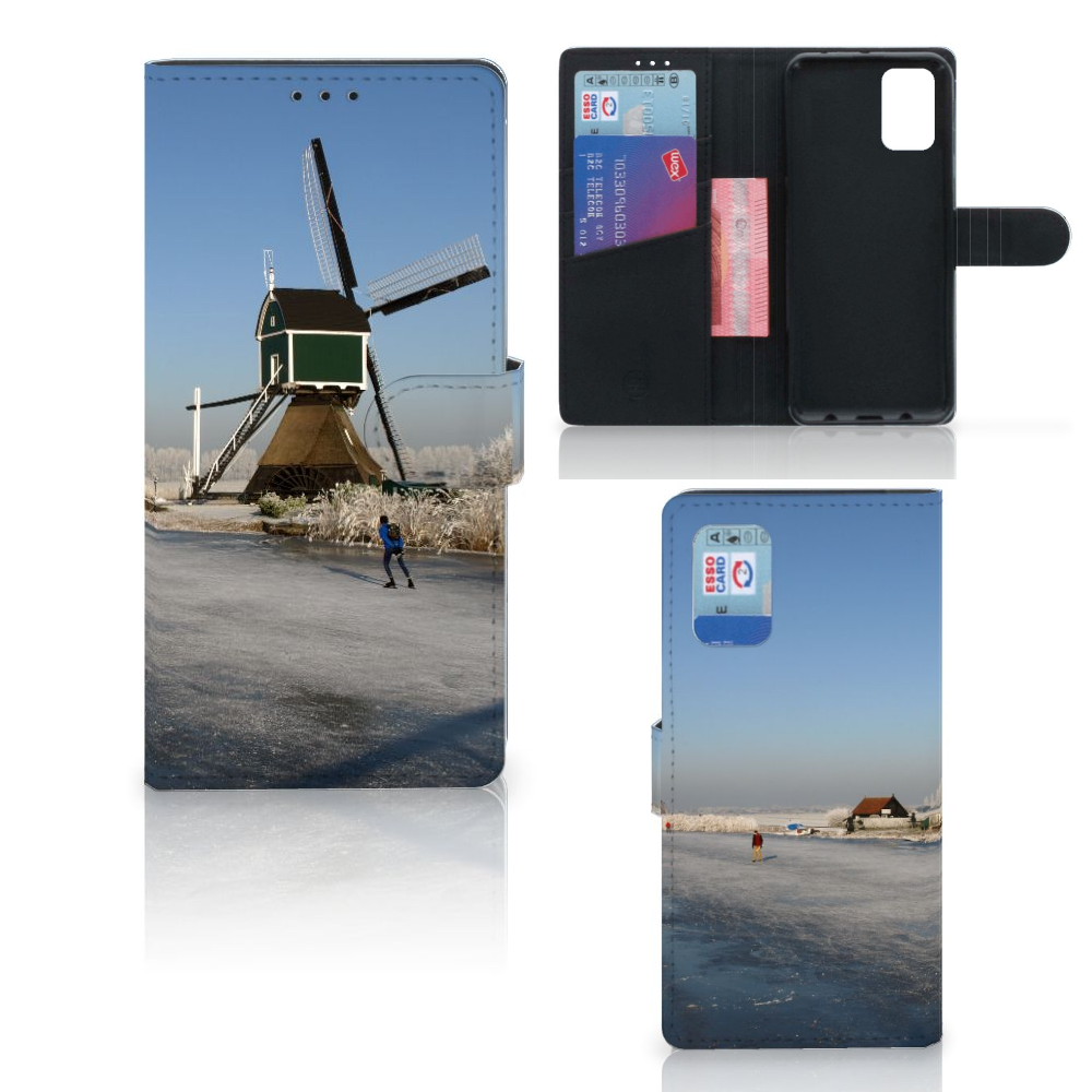 Samsung Galaxy A02s | M02s Flip Cover Schaatsers