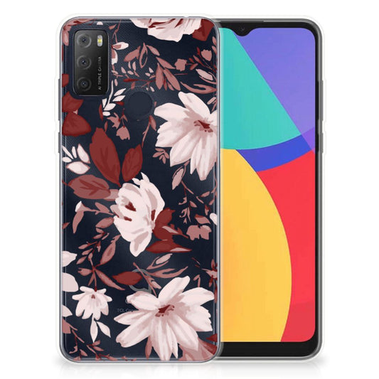 Hoesje maken Alcatel 1S (2021) Watercolor Flowers