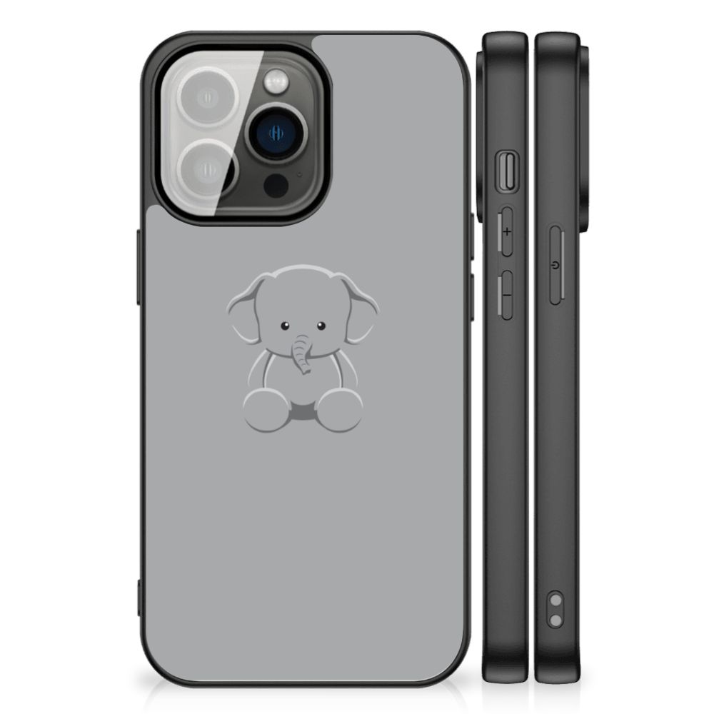 iPhone 13 Pro Hoesje Grijs Baby Olifant B2C Telecom