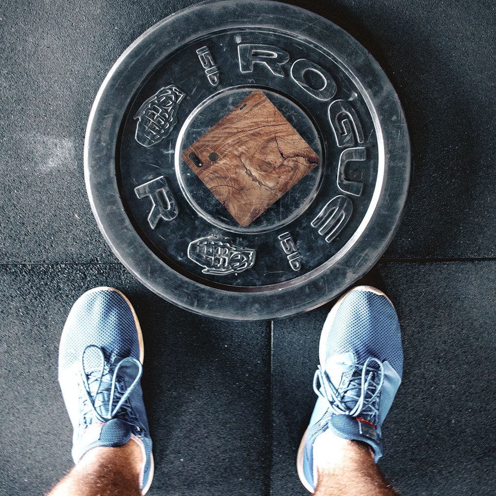 Huawei P Smart Plus Book Wallet Case Tree Trunk