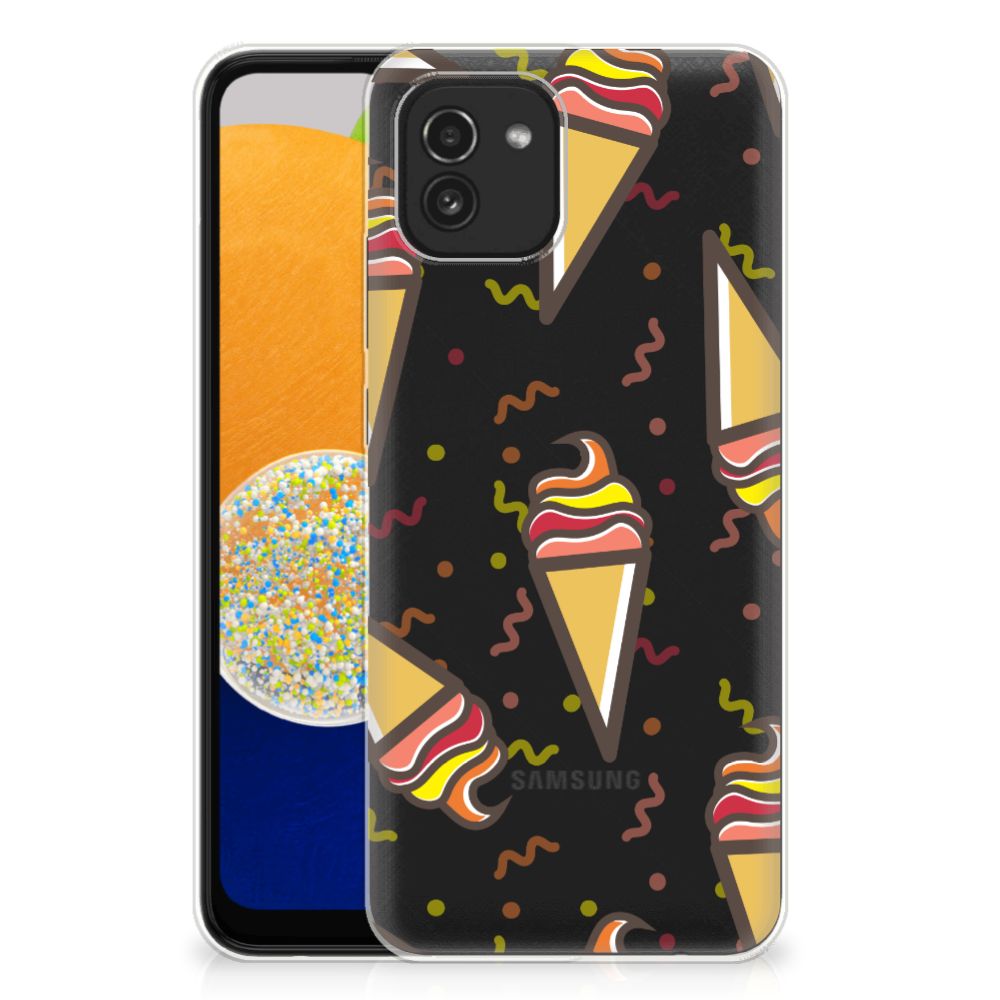 Samsung Galaxy A03 Siliconen Case Icecream B2C Telecom