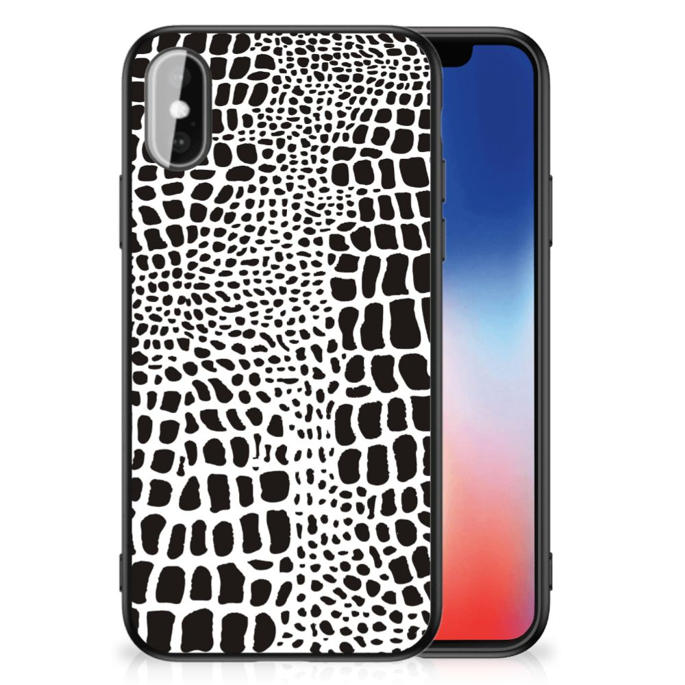 iPhone X | Xs Dierenprint Telefoonhoesje Slangenprint