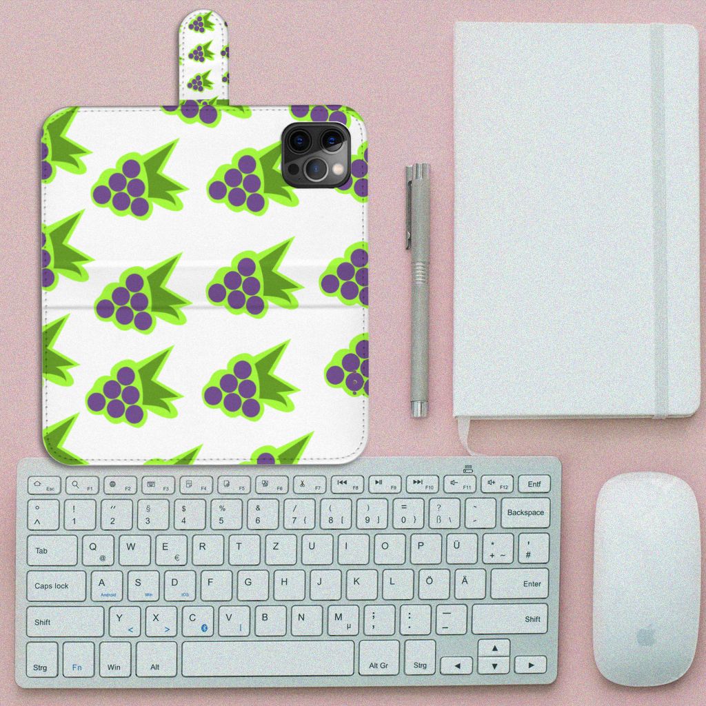Apple iPhone 12 Pro Max Book Cover Druiven
