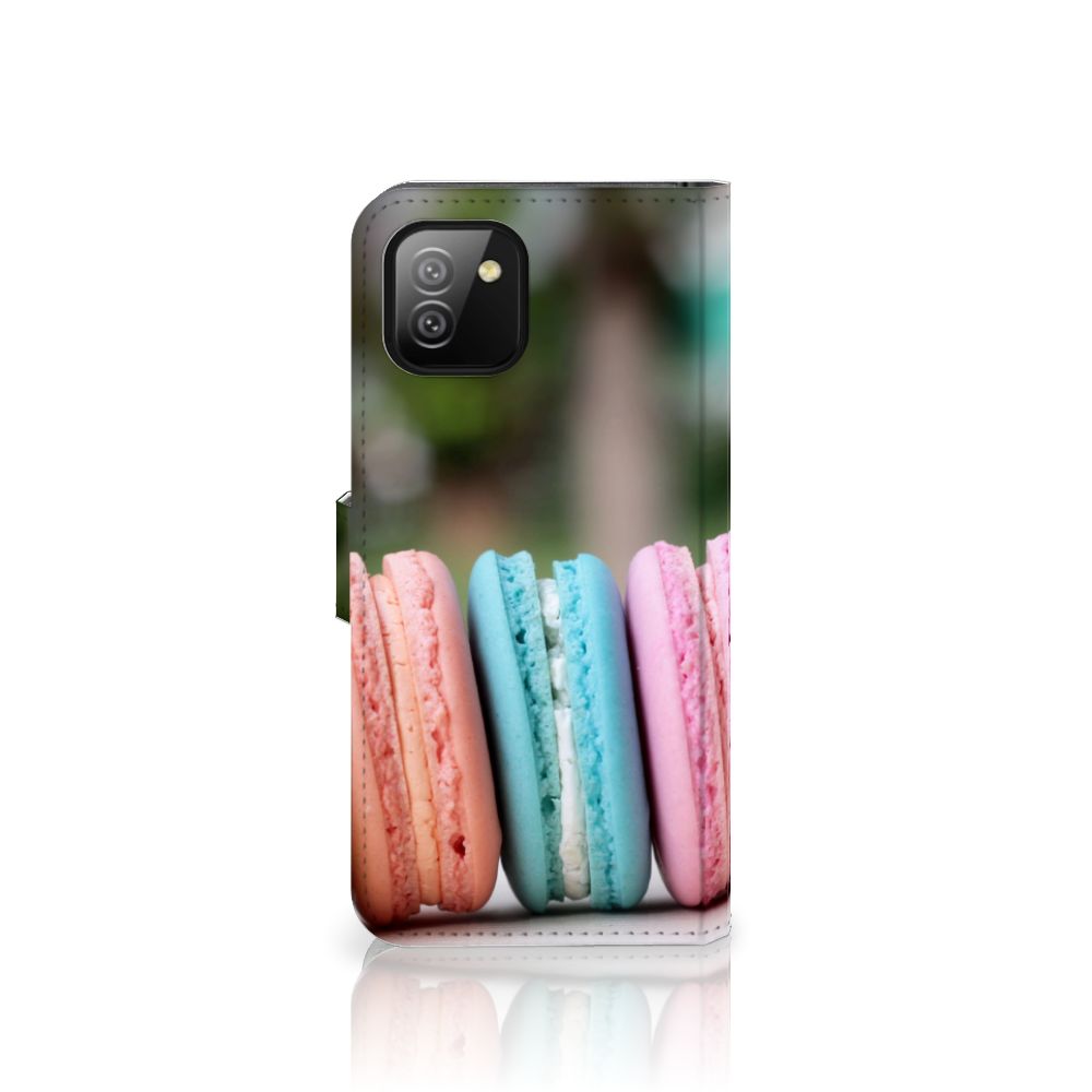 Samsung Galaxy A03 Book Cover Macarons