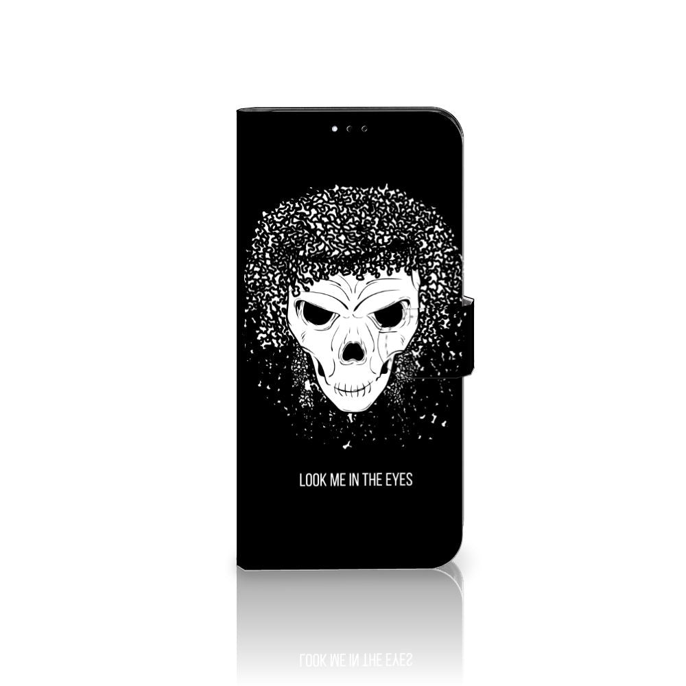 Telefoonhoesje met Naam Samsung Galaxy A23 Skull Hair
