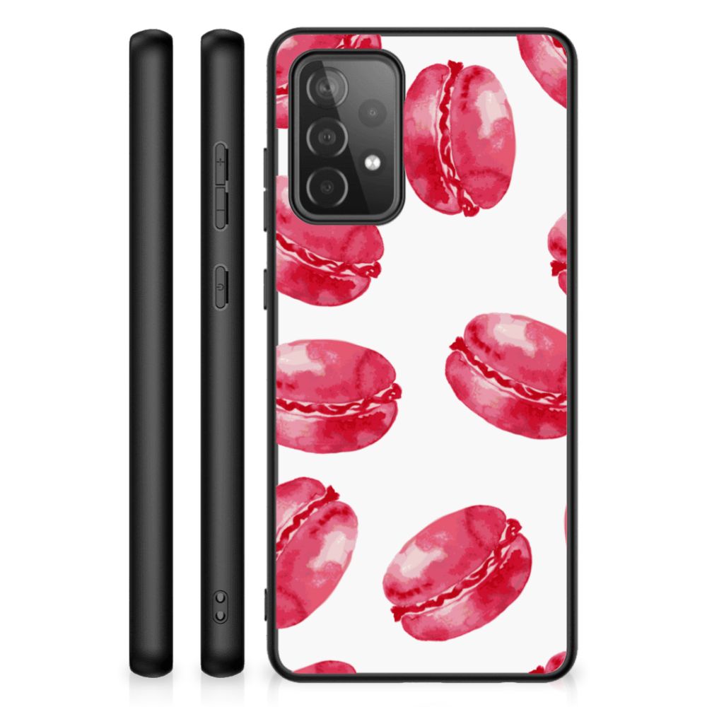 Samsung Galaxy A72 (5G/4G) Back Cover Hoesje Pink Macarons