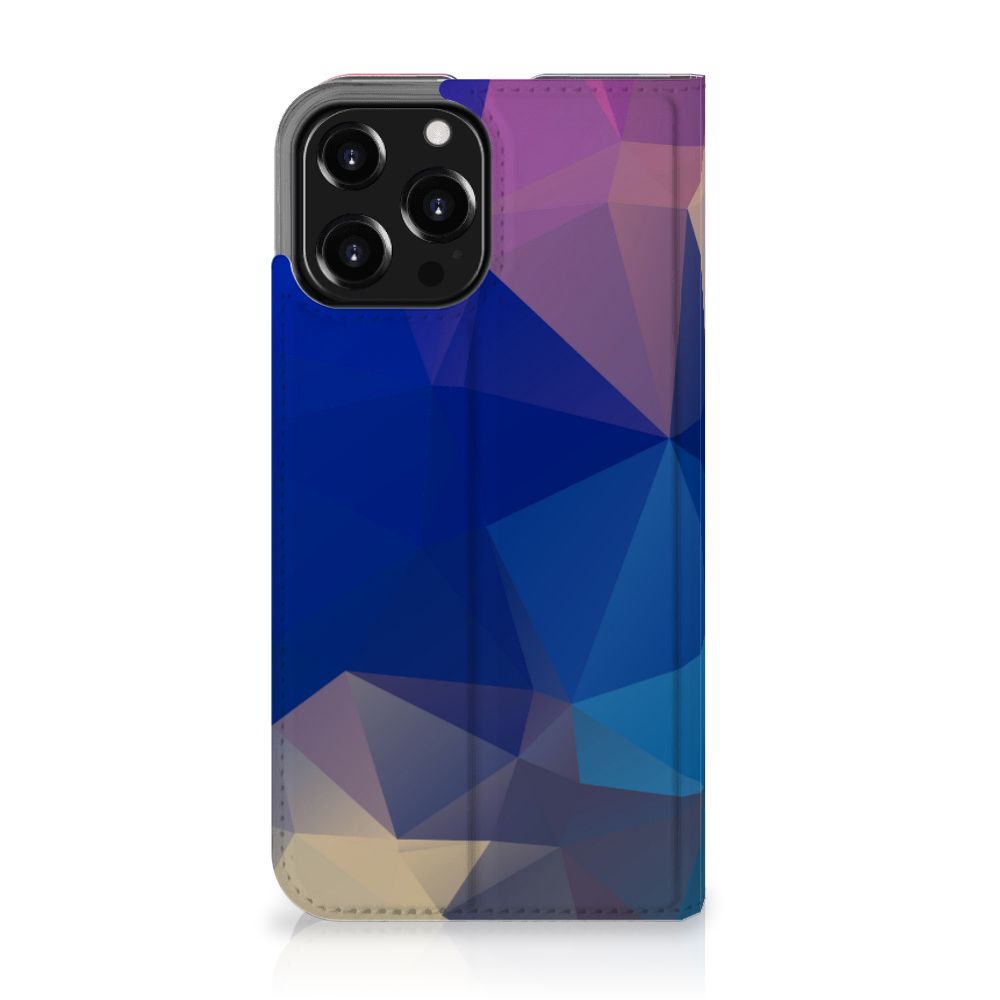 iPhone 13 Pro Max Stand Case Polygon Dark - B2C Telecom