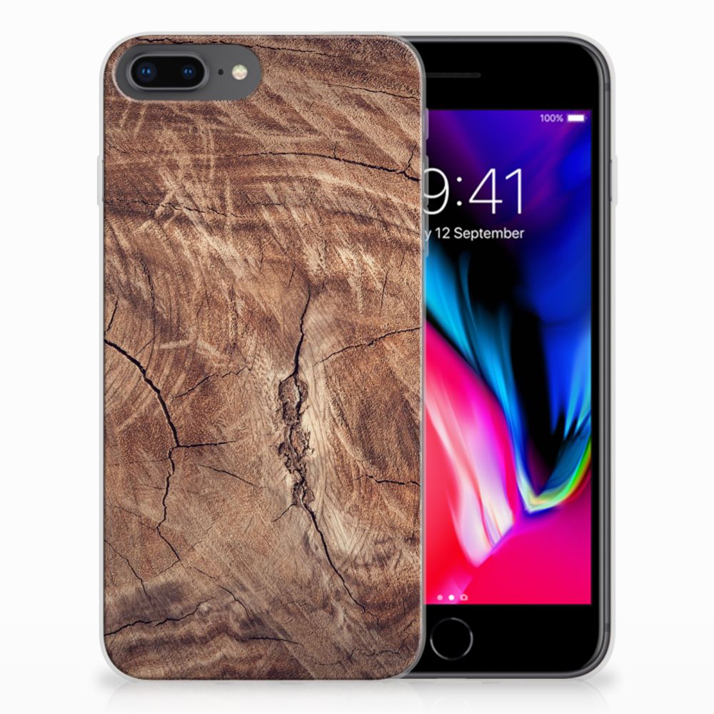 Apple iPhone 7 Plus | 8 Plus Bumper Hoesje Tree Trunk