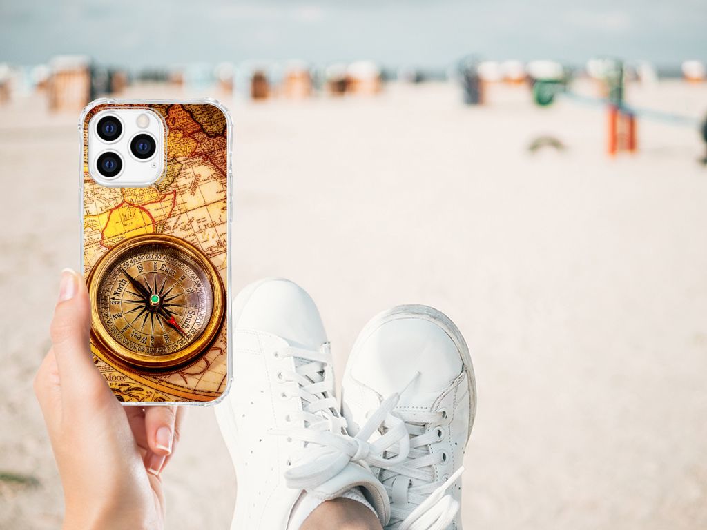 Apple iPhone 14 Pro Max Telefoonhoesje met valbescherming Kompas B2C Telecom