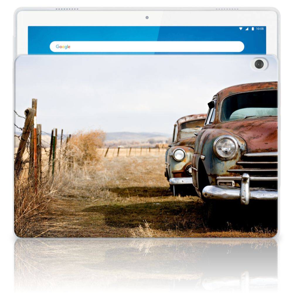 Lenovo Tab M10 Tablet Backcover met foto Vintage Auto