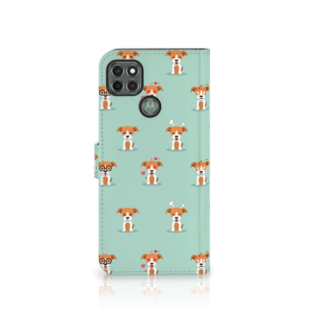 Motorola Moto G9 Power Telefoonhoesje met Pasjes Pups