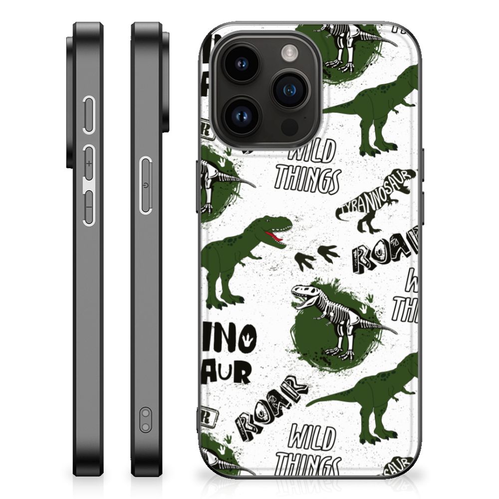 Dierenprint Telefoonhoesje voor iPhone 15 Pro Max Dinosaurus B2C Telecom